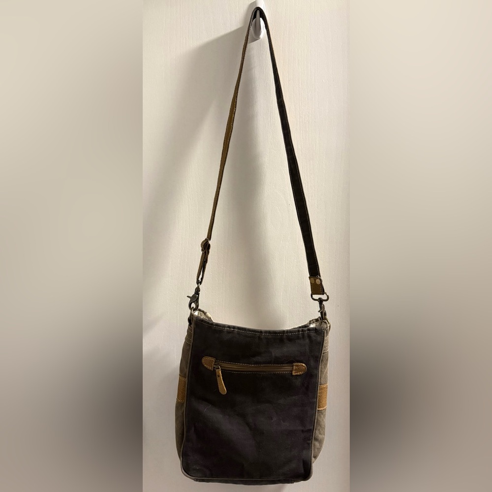 EUC Myra Bag - Blossom Print Canvas & Leather Crossbody Bag - Picture 4 of 9
